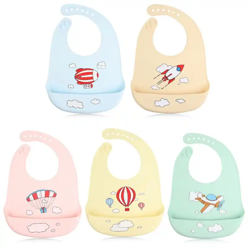 silicone bibs with crumb catcher