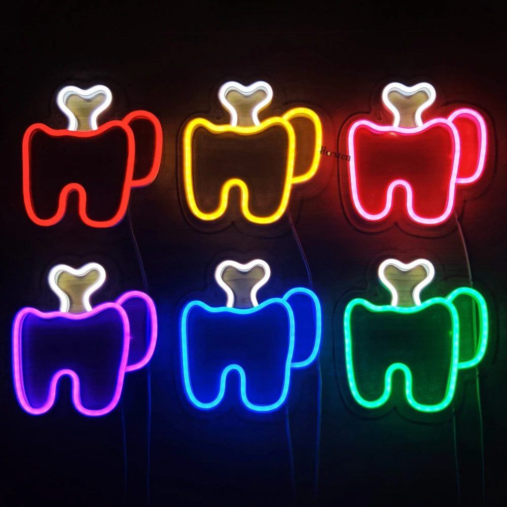 LED Game Lamp Neon Light Sign Wall Decoration Dead Spaceman Imposter Night Light For Room Home Party Holiday Game Fans Gift