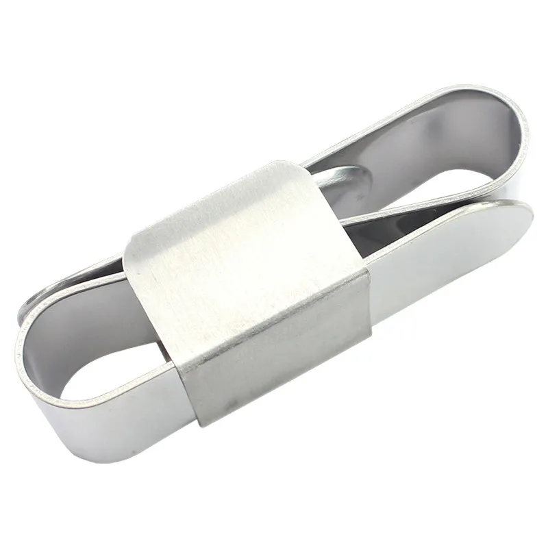 Stainless-holder Профессиональный бассейн держатель мела для кия прочный держатель из нержавеющей Мел для снукера держатель Удобный бильярдный аксессуары - Цвет: Stainless-holder