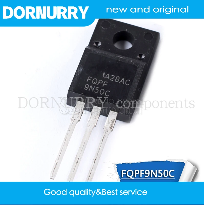 

1pcs FQPF9N50C TO-220 9N50C 9N50 TO220 transistor DORNURRY