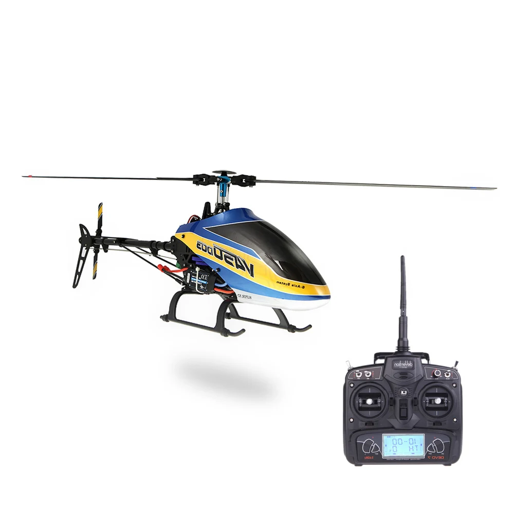 Walkera V450D03 6CH 450 RC FBL Вертолет с DEVO 7 передатчиком (Walkera передатчик)|Радиоуправляемые