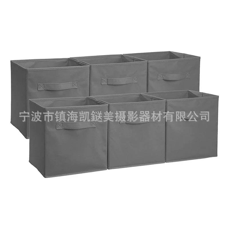 

Without Cover Square Foldable Cloth Storage Box Storage Box Debris Toy Organizing