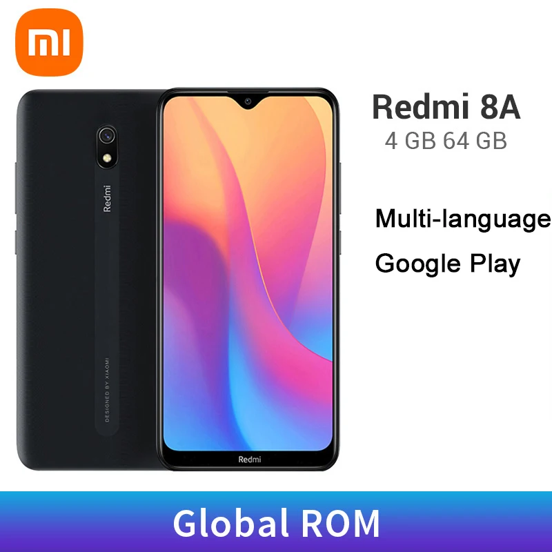 Смартфон Xiaomi Redmi 8A 4 + 64 ГБ Snapdragon 439 восемь ядер 6 22 дюйма 5000 мА · ч камера 12 МП |