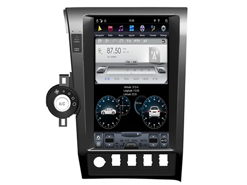 Китай хороший Tesla Android 8,1 навигация для TOYOTA TUNDRA 2007-2011 Bluetooth радио gps Мультимедиа PX6 процессор вертикальный экран