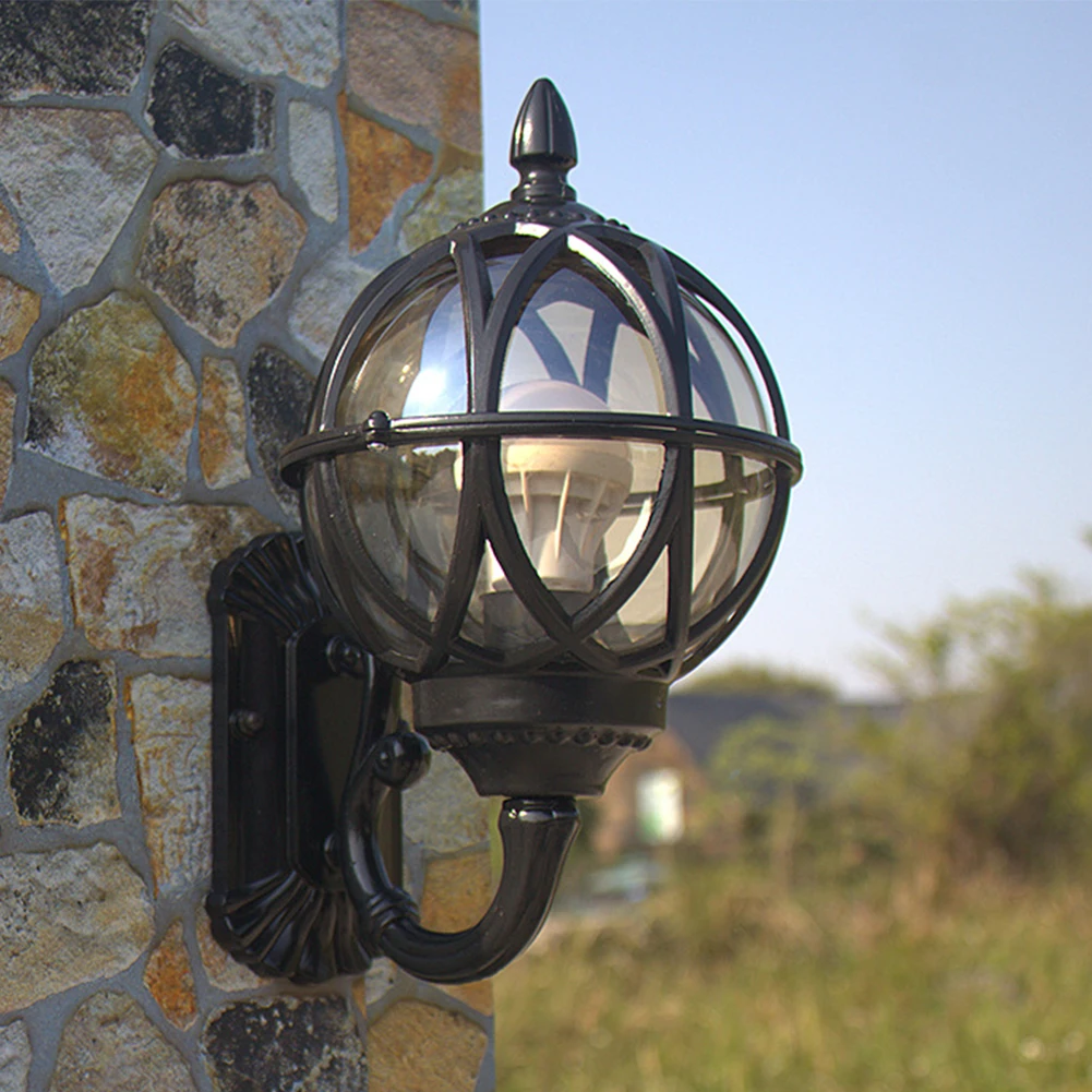 

E27 Corridor Vintage Wall Lamp Aluminium Alloy Porch Light Street Courtyard Outdoor Waterproof Balcony Lighting Sconce Fence