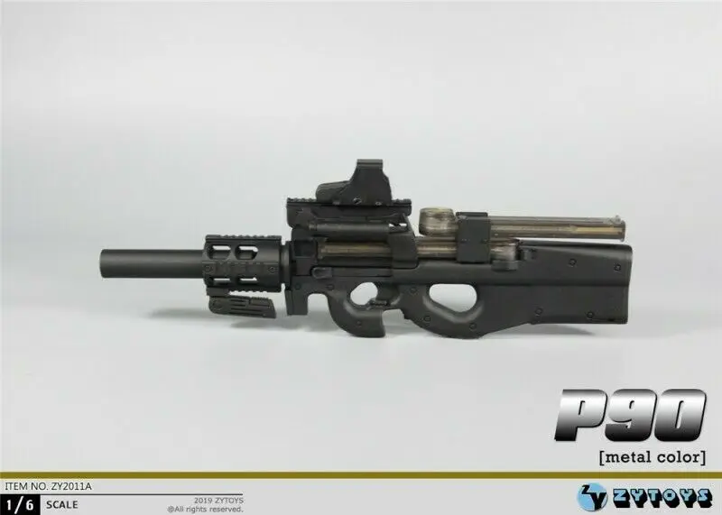 ZY2011A 1/6 весы рисунок сцены аксессуары на высоком каблуке 11 см p90 оружие Модель