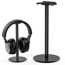 Nee Bee Headphone Stand Headset Holder with Non slip Base Aluminum Metal Soft TUP Earphone Holder for All Size Headphones