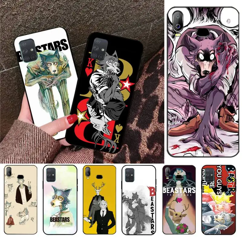 Японский мультфильм BEASTARS мягкий силиконовый черный чехол для телефона Samsung A10 A20