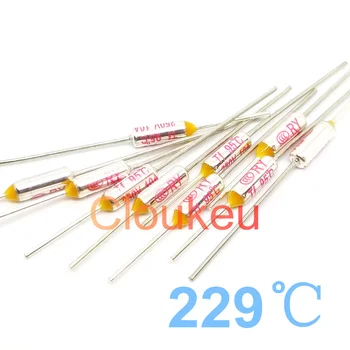 

RY Tf 229C 250V10A Metal temperature fuse 229 Centigrade