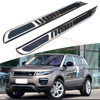 

Side step fits for Land Rover Range Rover Evoque 2012-2019 running board nerf bar 2Pcs left right Aluminium side step side pedal