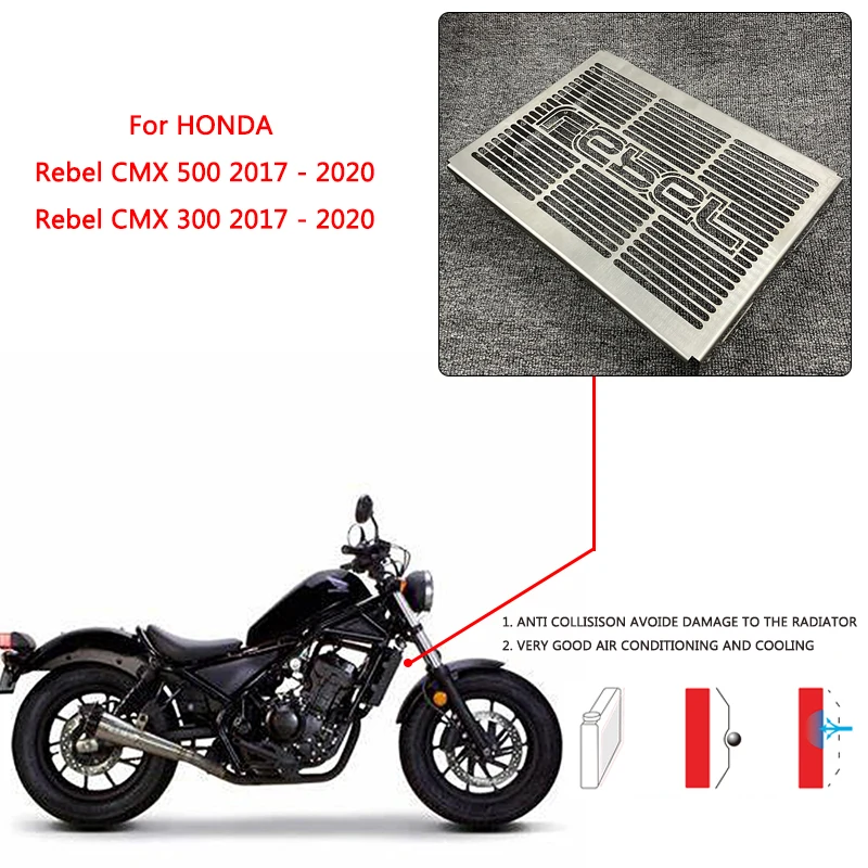 honda rebel 500 cover