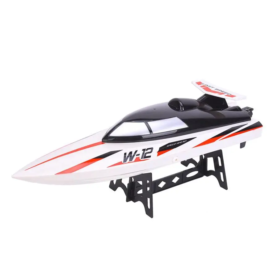 Скоростная радиоуправляемая лодка Wltoys 2 4G 35 км/ч гоночная скоростная 390 моторный