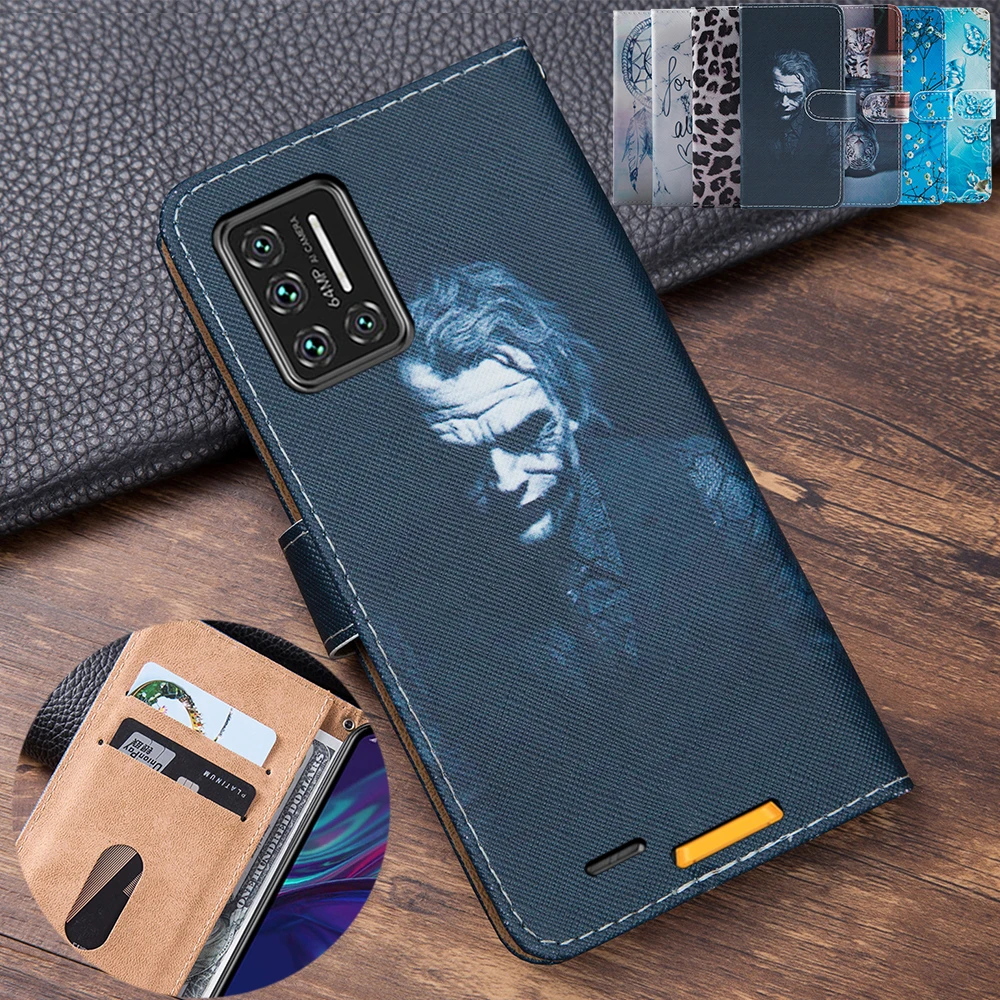 Кожаный чехол-книжка в стиле клоуна для UMIDIGI Bison чехол-подставка BISON 6 3 дюймов