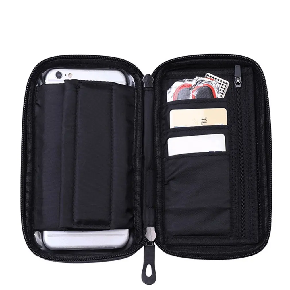Bag mobile phone bracket package navigation bicycle riding equipment accessories universal front bag