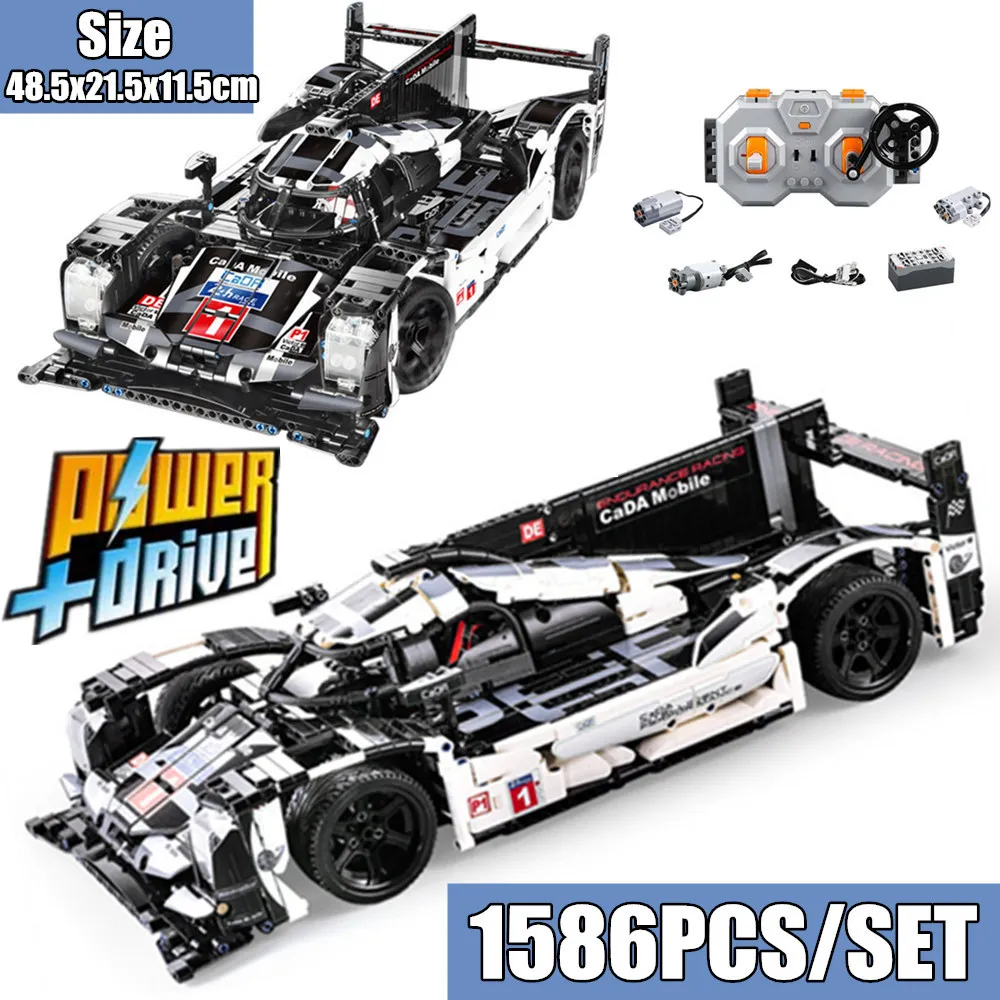 Kaufen Neue MOC RC Power Funktion Super Sport Auto Geschwindigkeit Champions Stadt Mobilen Fit Legoings Technic Gebäude Block Ziegel DIY Spielzeug kind Geschenk