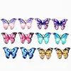 10PCS Colorful Butterfly Charms Metal Alloy Enamel Animals Drop Pendants Charms for Bracelets Jewelry Making Supplies Diy Crafts - 2