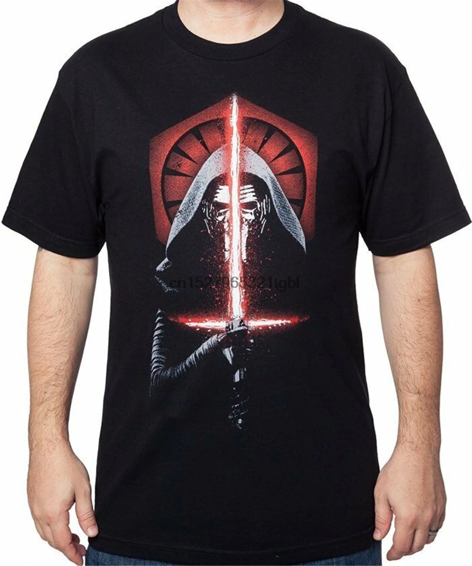 Новая футболка с цифровым принтом Force Awaken s M ens Kylo Ren Cross Guard Размеры L Xl 2Xl | Мужская