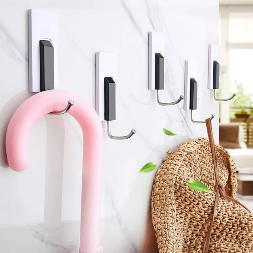 

piano style door hook door hanger towel hanger towel hook hat organizercap holder wall hook 4pcs/lot free shipping