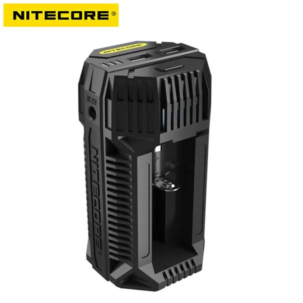 NITECORE V2 6A в автомобиле быстрое зарядное устройство 18650 16340 14500 26650
