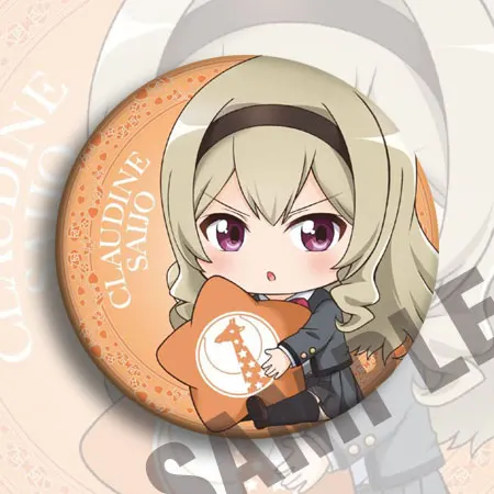 Значок, 1 шт., 58 мм, Revue Starlight Kaoruko Nana Daiba Saijo Claudine Tendou Maya, брошь, значки, акриловая брошь