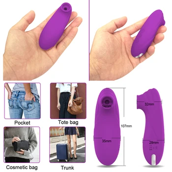 Clitoris Sucker Vibrator Female for Woman Nipple Clit Sucking Vagina Blowjob Sex Toys Vacuum Stimulator Goods for Adults 4