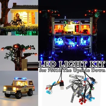 

LED Lighting for 75810 The Upside Down Decoration Moc Building Blocks Toys Bricks Decorative Lights Toy Bricks
