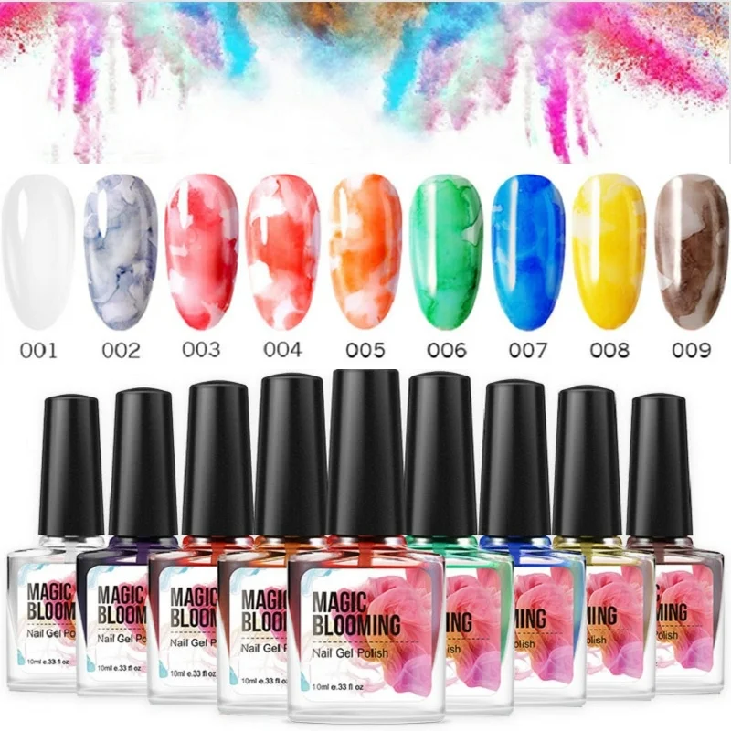 

Modelones Blooming Led Gel Polish Nail Art Design Blossom UV Gel Nail Polish Soak Off Colorful Blossom Led Nail Varnish Gel