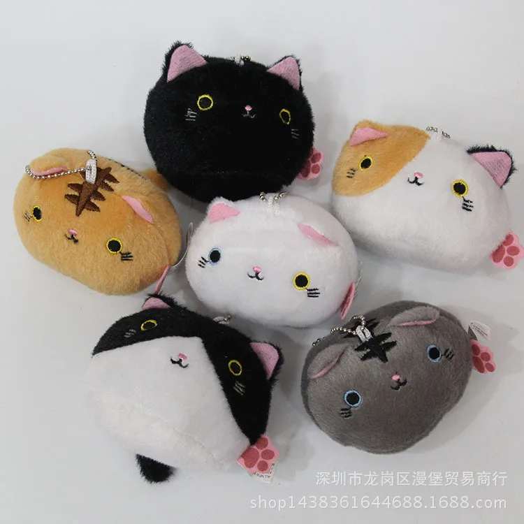 Neko Atsume плюшевая подвеска кошка двор Kutusita Nyanko сопутствующие товары аниме сумки с песком пельмени милые Подвески