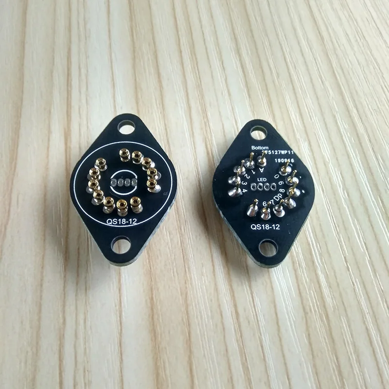 Nixie держатель трубки розетка для QS18-12 светящиеся часы | Электроника