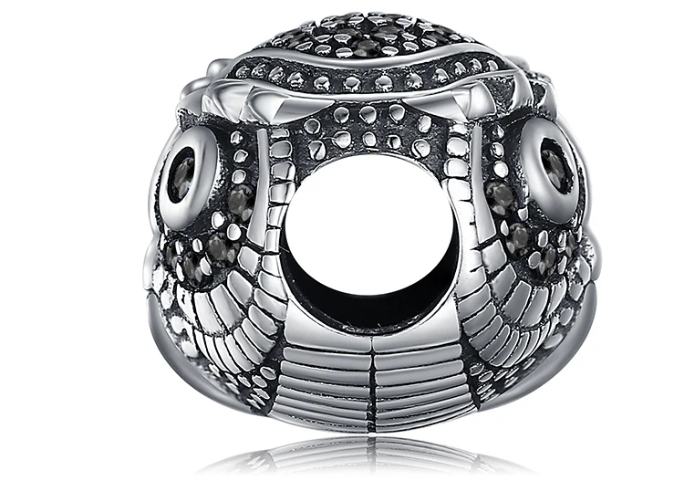 JewelryPalace Owl 925 Sterling Silver Beads Charms Silver 925 Original Fit Bracelet Silver 925 original For Jewelry Making Girls