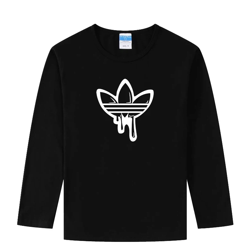 LYTLM/Хлопковые забавные Семейные комплекты для папы и сына, футболки для папы, мамы, мужские Модные футболки с длинными рукавами, XXXL