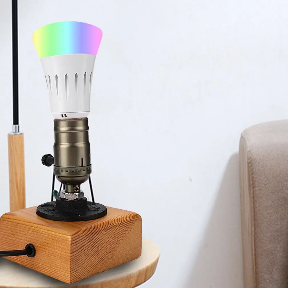 Wifi Smart Desk Lamp Dimming Color Wifi Bulb Smart Rgb Simple Desk Lamp Bedroom Model For Room Villa