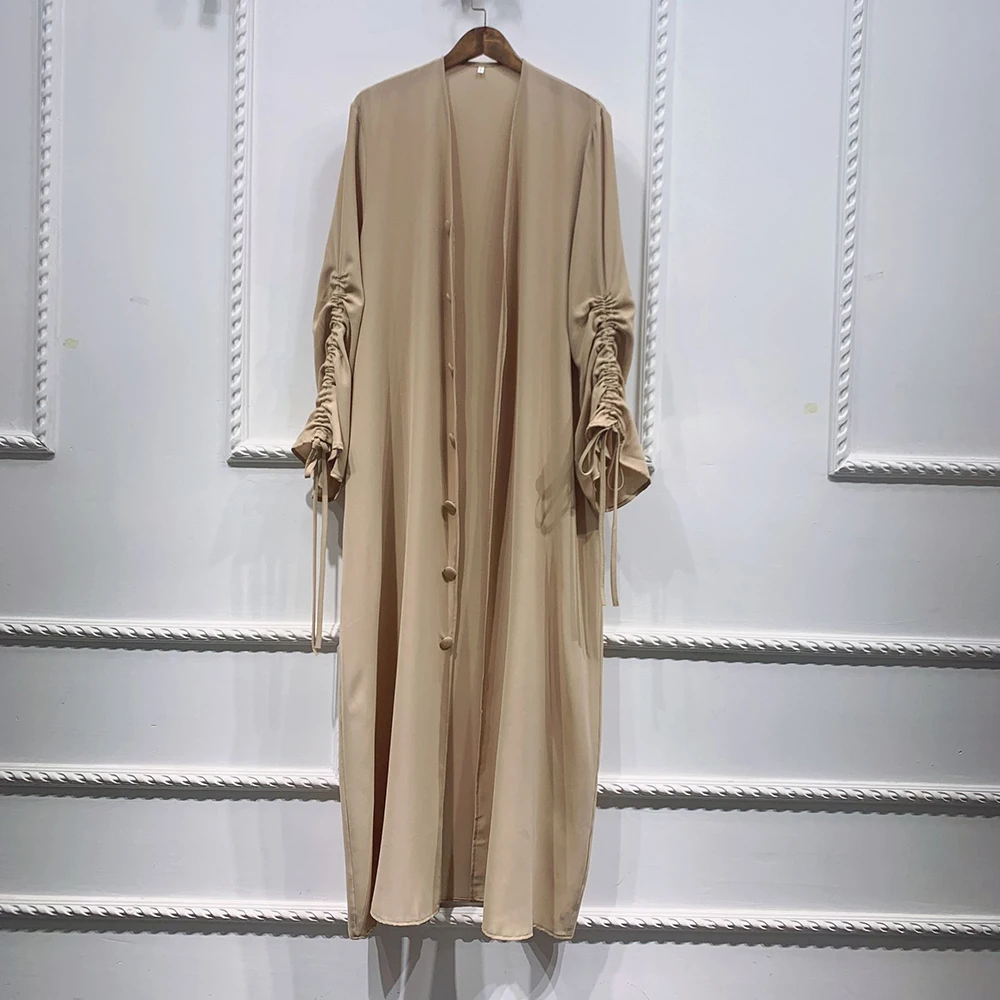 Eid Mubarak Abaya Dubai Turkey Islam Muslim Fashion Robe Kimono Femme Musulmane Caftan Moroccan Kaftan Abayas For Women Cardigan