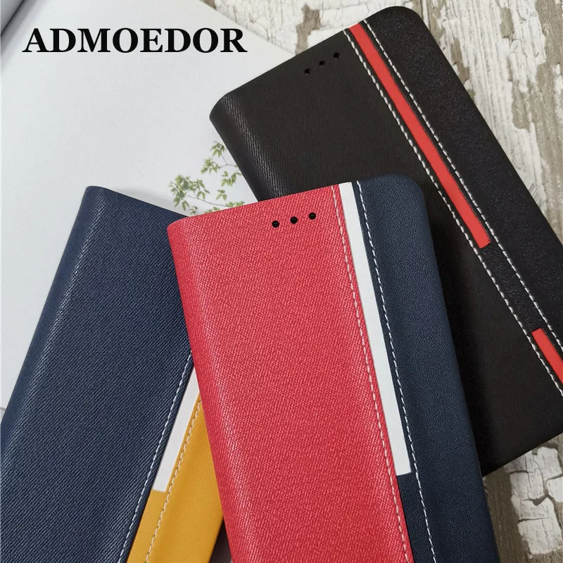 Чехол-книжка для Xiaomi Mi 8 Lite 11 Se 5x 6x A1 A2 10T Note 3 Mix Poco F3 F2 Pro F1 X3 NFC M3 кожаный ручная работа