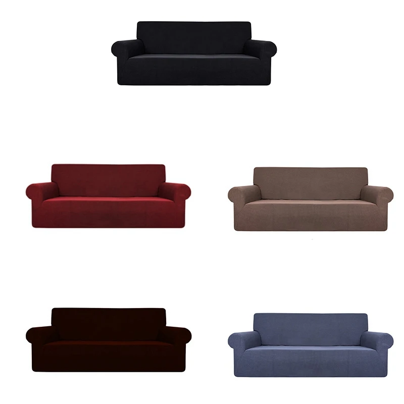 Одноцветная Водонепроницаемая диванная подушка для дивана, чехол для дивана, Противоскользящий коврик для питомца, пеленка, четыре сезона, диван-полотенце, скандинавский Универсальный светильник, кофейный
