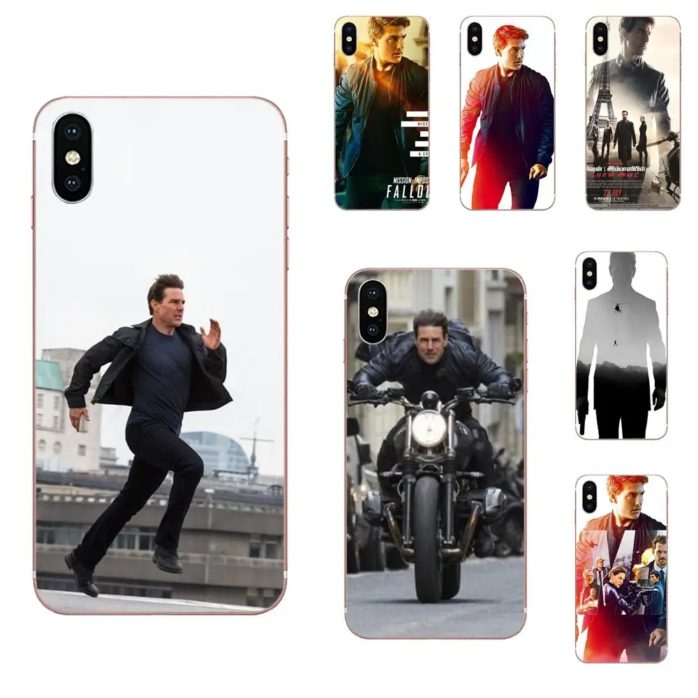 

Soft Skin Painting For Samsung Galaxy Note 5 8 9 S3 S4 S5 S6 S7 S8 S9 S10 5G mini Edge Plus Lite Missions Impossible Tom Cruise