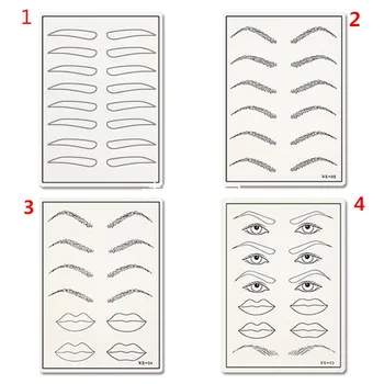 

High Quality Eyelashes Extension Planting Makeup Tool Tattoo Practice Skin For Permanent Makeup Microblading
