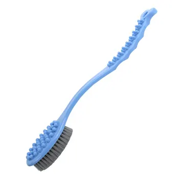 

Bath Brush With Long Handle Shower Back Scrubber Skin Cleaning Handheld Soft Practical Durable Ergonomically Anti Skid Hanging
