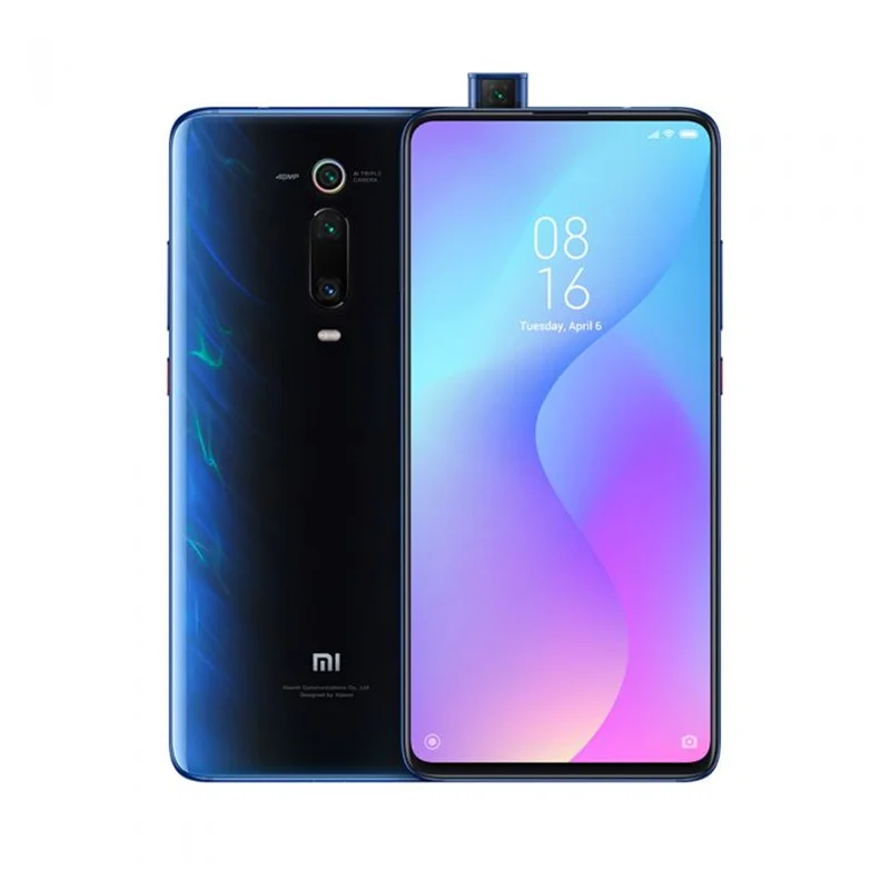 Глобальная версия Xiaomi mi 9T Pro(Red mi K20 Pro) 6GB 128GB Snapdragon 855 NFC Смартфон 48MP Тройная задняя камера 4000mah - Цвет: Синий