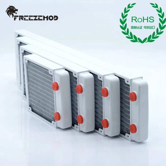 FREEZEMOD компьютер ПК водяной охладитель пианино краска белый цвет медный ЦП