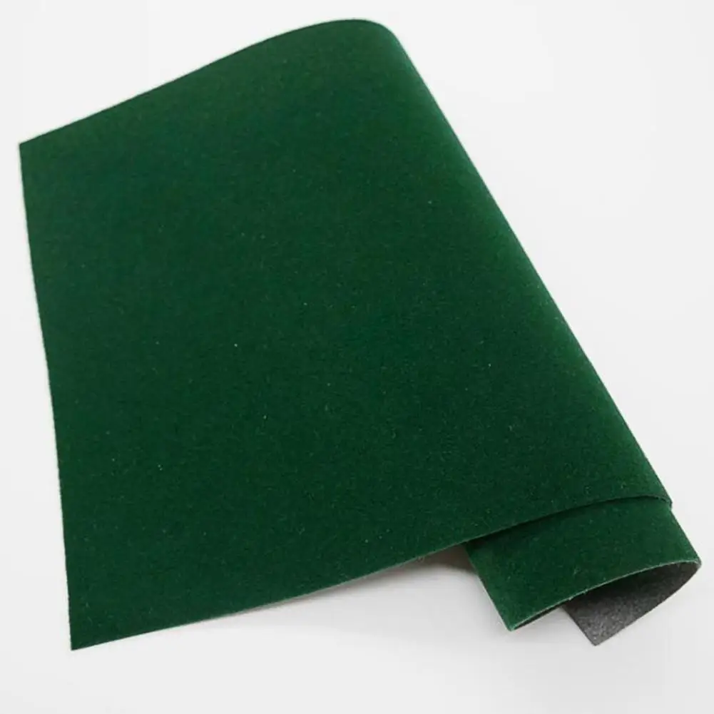 Dark green HobbyLane 45*200 см самоклеющаяся бархатная подкладка из флока для ювелирных изделий контактная бумага для рукоделия ткань - Цвет: Dark green