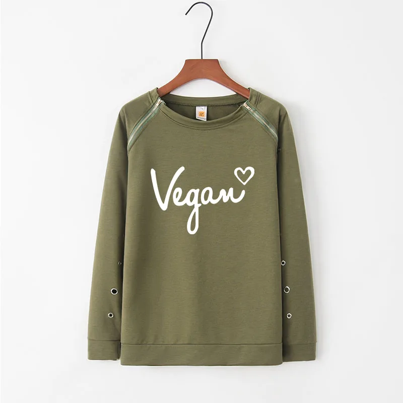 Новая мода корейский Карманный T-Shir Vegan с буквенным принтом топы футболки женские тройники Женские кавай топы милые хлопковые Hollowee - Цвет: Армейский зеленый