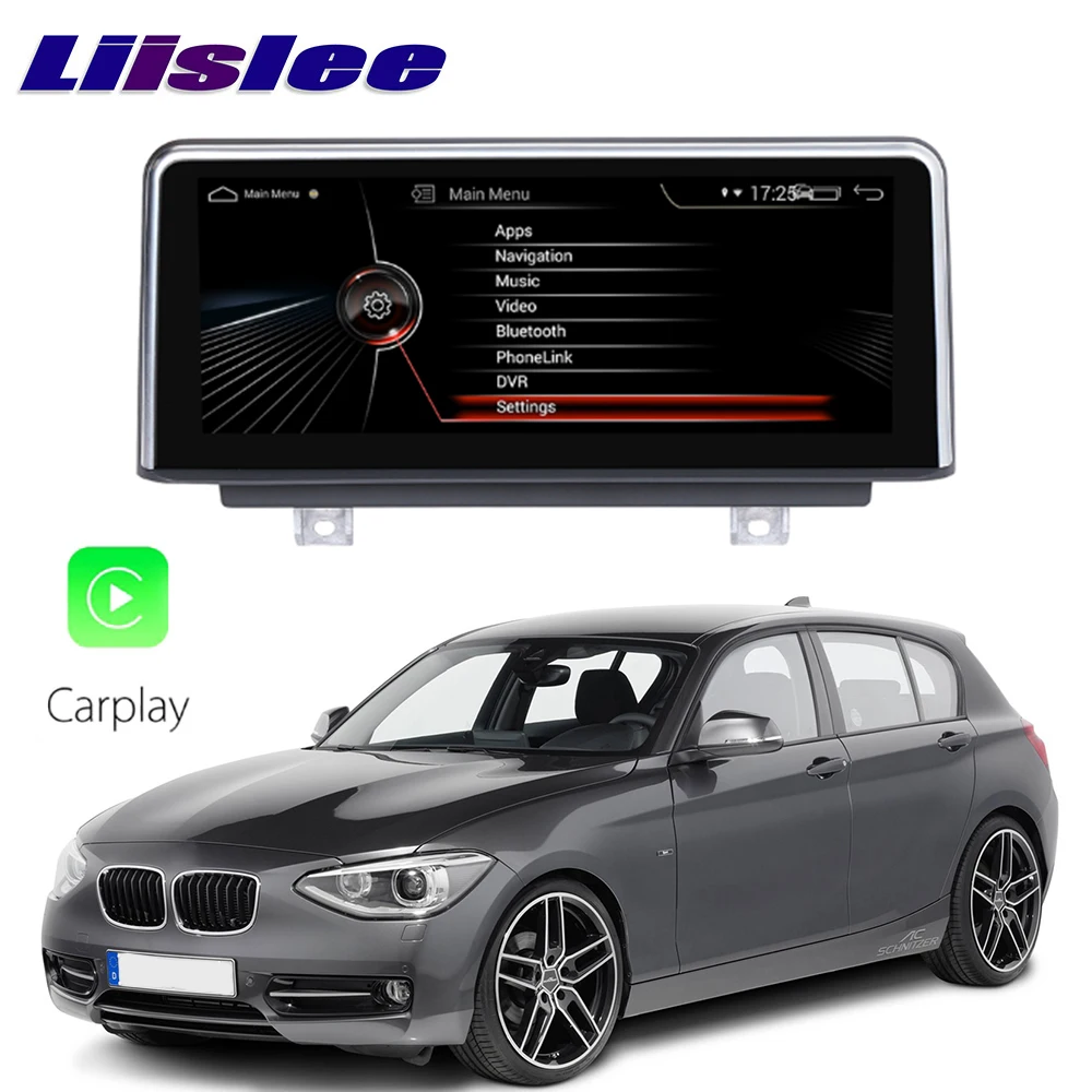 LiisLee Автомобильный мультимедийный GPS аудио Hi Fi Радио стерео для BMW 1 серии M1 F20 F21 2011