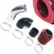 

3.5" Universal Cold Air Intake Pipe Filter Kit Fit for GM LS1 LSx LMx LQx Motor