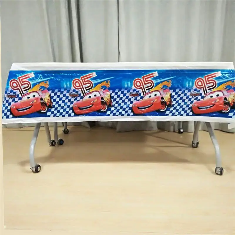 24 шт./компл. Lightning Mcqueen со вставленной картой продукция изображение декорирование тортов капкейк Палочки малыш День рождения украшения свадебные сувениры - Цвет: Tableclothes A