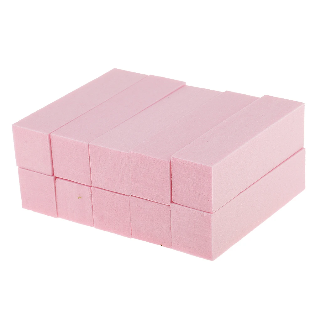 10 Pieces Sanding Block Buffer Nail File Gel Nails File Block File Block Nails