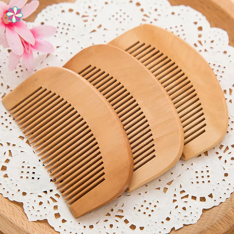 

Handmade Thicken Sandalwood Comb Portable Anti-static Hair Care Styling Comb 1pc