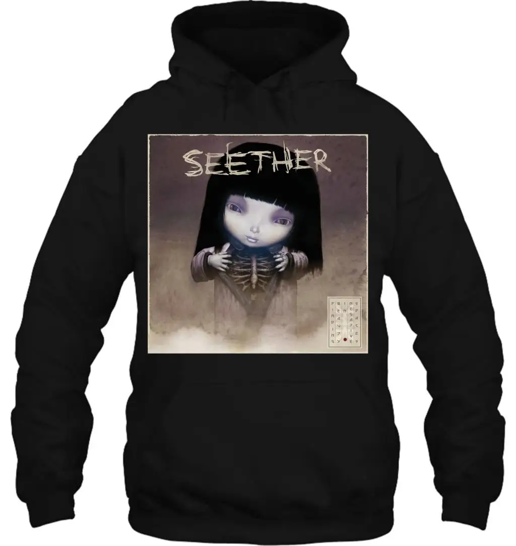 Мужская толстовка SEETHER черная футболка Новая мужская Размер S до 3XL женская уличная одежда