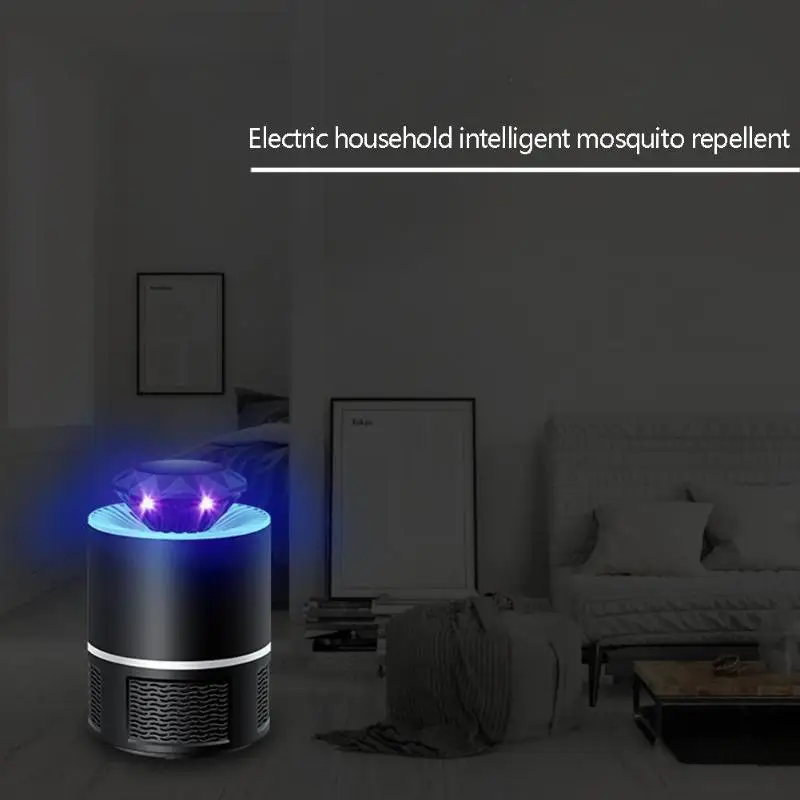 Mosquito Killer USB Электрический комаров Killer лампа Фотокатализ немой домашний светодиодный жучок ловушка для насекомых Zapper ловушка без излучения