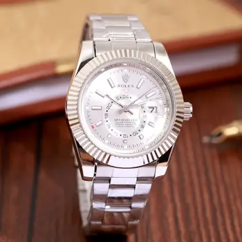 

Rolex- Women Men's Quartz Watch fashion Gift gold Casual Waterproof watches Fast Delivery